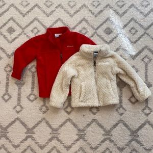 Lot of 2 Columbia Jackets! 18-24M & 2T!